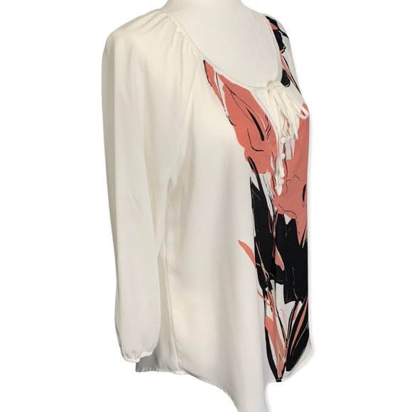 Le Chateau Ladies 3/4 Sleeve Top Size Medium - Picture 2 of 5